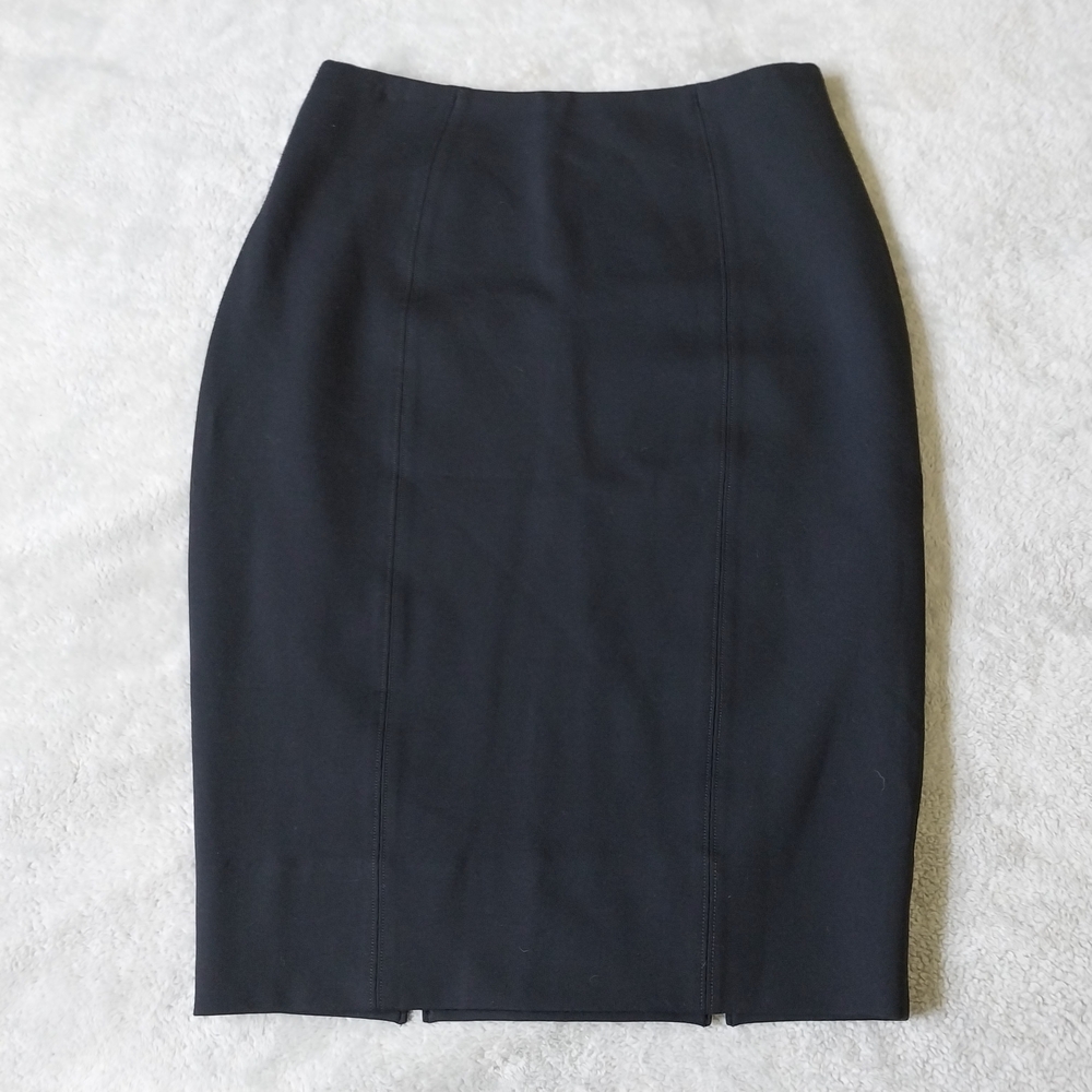 SPANX The Perfect Ponte Black Pencil Skirt